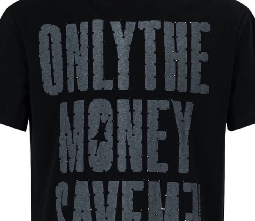 Only The Money Save Me Tee gallery 3